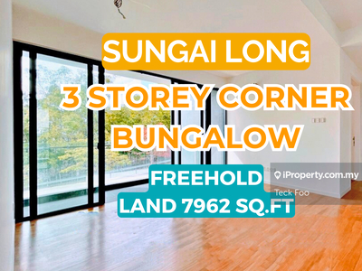 Sungai Long 3 Storey Corner Bungalow For Sale