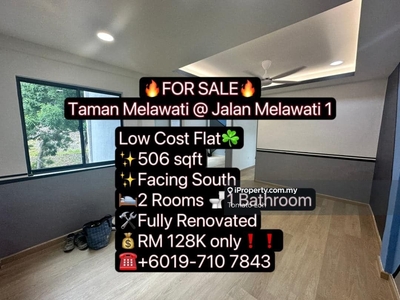 Taman Melawati Flat Fully Renovated with Good Condition For Sale