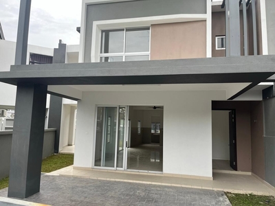 Extra Land End Lot Facing Open Serene Heights Kajang Freehold 2 Storey Link House For Sale
