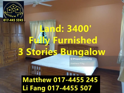 Ferringhi Villas - 3 Stories Bungalow - Land:3400' - Fully Furnished