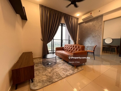 Fully Furnished with ID Design, 2 Rooms 2 Baths with Balcony & Yard