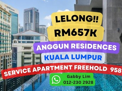 Lelong Super Cheap Anggun Residences @ Jalan Medan Tuanku Utama KL