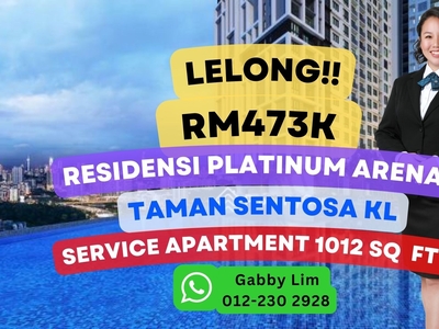 Lelong Super Cheap Residensi Platinum Arena @ Taman Sentosa KL