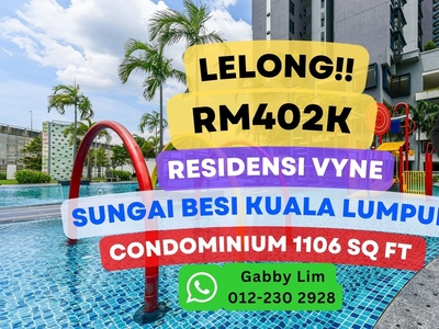 Lelong Super Cheap Residensi Vyne @ Sungai Besi Kuala Lumpur