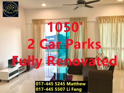 One Imperial - Fully Renovated - 1050' - 2 Car Parks - Sungai Ara