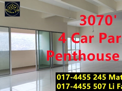Pine Residence - 3070' - 4 Car Parks - Original Unit - Paya Terubong
