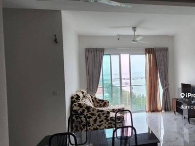 Quaywest Full Seaview Unit & Full Furnished Near Queensbay For Rent