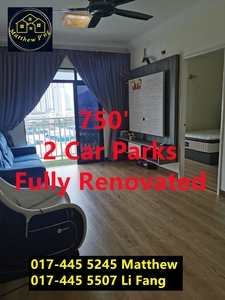 Relau Vista Apartment - Fully Renovated - 2 Car Parks - 750' - Relau