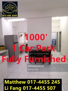 Straits Garden Condo - Fully Furnished - 1000' - 1 Car Park - Jelutong