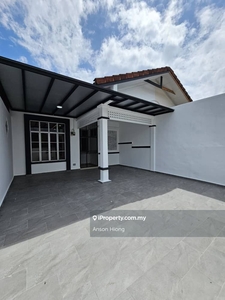 Taman Mutiara Rini single storey terrace fully renovated for sale