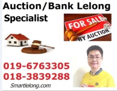 Terrace House For Auction at Taman Pasak Indah