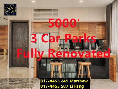 The Penthouse - 5000' - Fully Renovated - 3 Car Parks - Tanjung Tokong