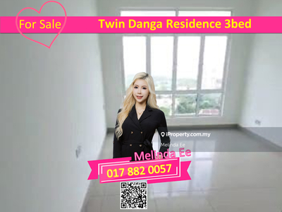 Twin Danga Residence 3bed with Carpark