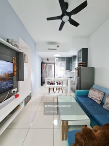 Wave Marina Cove @ Town Area, Renovated, Well Furnished, 1 plus 1 Bed