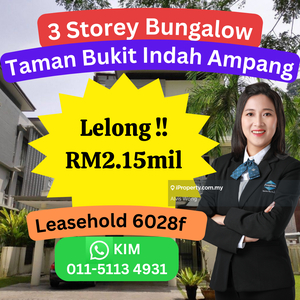 Cheap 3 Storey Bungalow @ Ampang