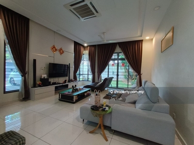 Double Storey Semi D - Corner Lot, Fully Furnished & Fully Renovated