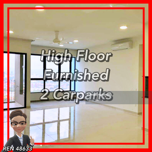 Furnished / High Floor / 2 carparks