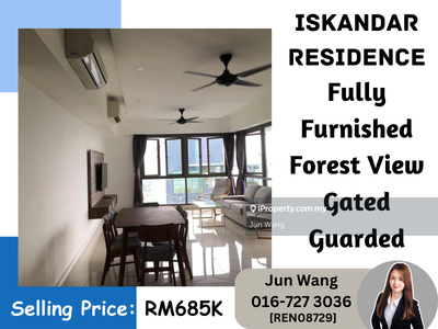 Iskandar Resindence, Forest View, Fully Furnished, Gated Guarded