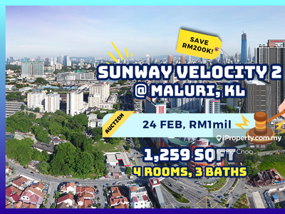 Lelong Save Rm200k Sunway Velocity 2 @ Maluri Kuala Lumpur
