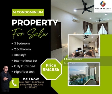 Rare unit for Sell @ M Condominium Larkin 3 bedrooms Below Market