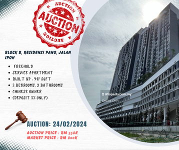 Super below market price - Bank Auction The Pano Residence