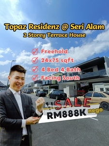 Topaz Residenz Bandar Seri Alam Double Storey Terrace House