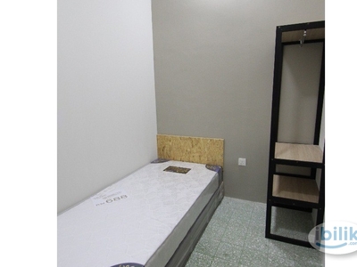 [12 mins to LRT]❗Single bed room No AC Free CarPark✨Fully Furnished Ready Move in