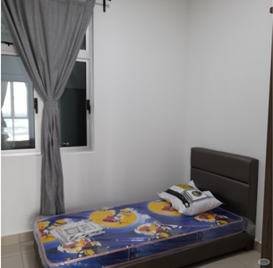 Pasir Gudang/Permas Single Room RM600 include Aircon, Utilities & Wifi