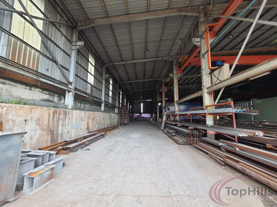 Kaw. Perindustrian Tebrau Detached Open Shed Factory For Rent