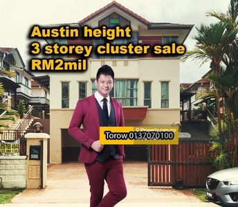Austin height 3 storey sale cluster