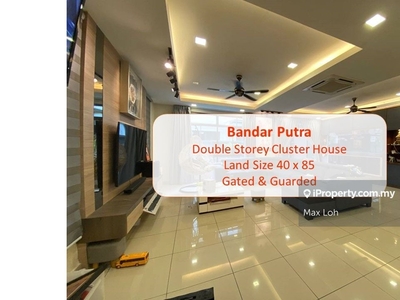 Bandar Putra, 2 Storey Cluster House, Gated & Guarded