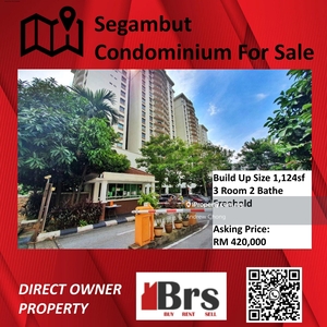 Condominium at Villa Makmur Segambut for Sale