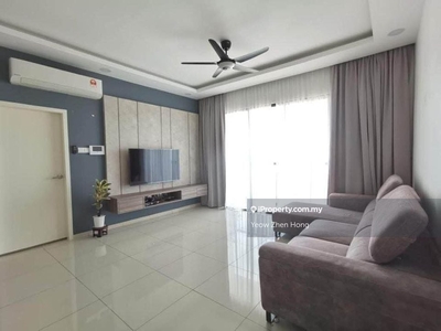 High Floor. City View. Fully Renovated & Furnished