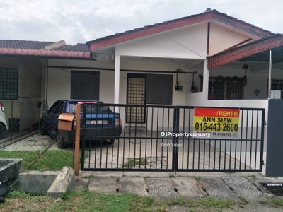 Ipoh Garden -Single Storey House For Rent-Unfurnished