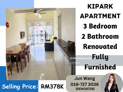 Kipark Apartment, Renovated, Fully Furnished, Good Condition, 3 Bed