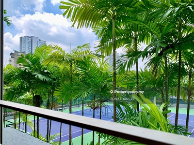Low floor unit with pool and greenery view, peaceful and serene