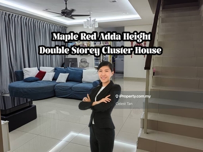 Maple Red Adda Height Double Storey Cluster House 34x70