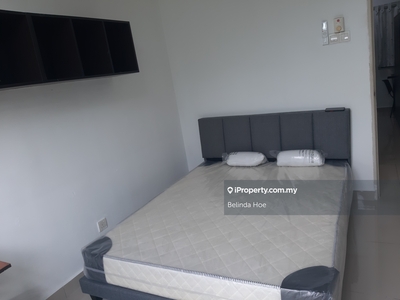 Master bedroom with attached toilet for rent