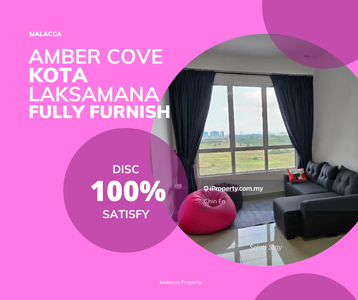 Nice Fully Furnish Brand New Condo Amber Cove Kota Laksamana