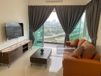 Rc Residences @ Jln Sg Besi, Fully Furnished, Rental Rm2400 Only