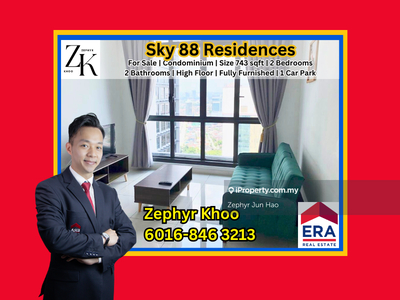 Sky 88 Residence @Johor Bahru Fully Furnished Condominium For Sale