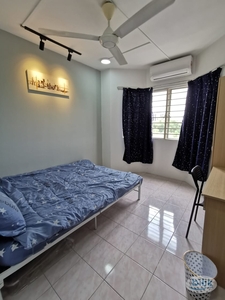 2mins to HELP University Fully Furnished Single Room (MALE) at Apartment Damai, Subang Bestari, Shah Alam