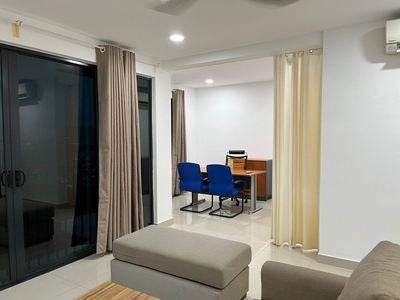 Trefoil Setia Alam, Corner, Big Size, Fully Furnished Office layout