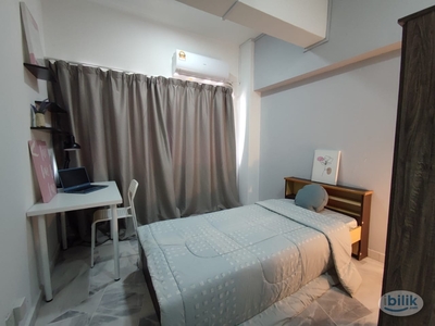 Utilities Included Fully Furnished Single Room at Meadow Park 3, Old Klang Road