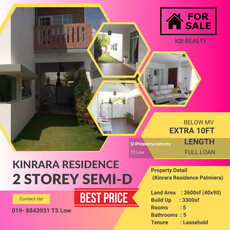 2 Storey Semi-D End Lot, Bandar Kinrara Residence, Puchong for Sale