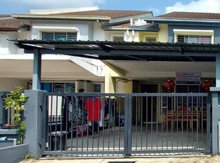 Bank Lelong 2 Story Terrace (End) With Extra Land @ Tmn Mutiara Indah