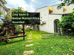 Below market price, 2sty semi d, guarded, good deal