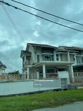 Double storey Corner unit terrace house in Bandar Seri Coalfields