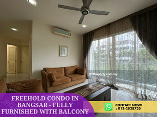 Freehold Condominium In Bangsar - Fully Furnished Unit With Balcony