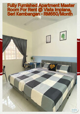 Fully Furnished Apartment Master Room For Rent @ Vista Impiana, Seri Kembangan